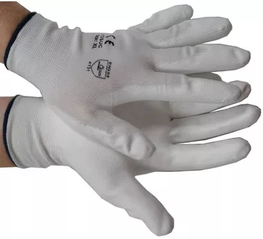 Handlers glove w/ soft PVC coating Gloves (Sold by Dozen) Size Large