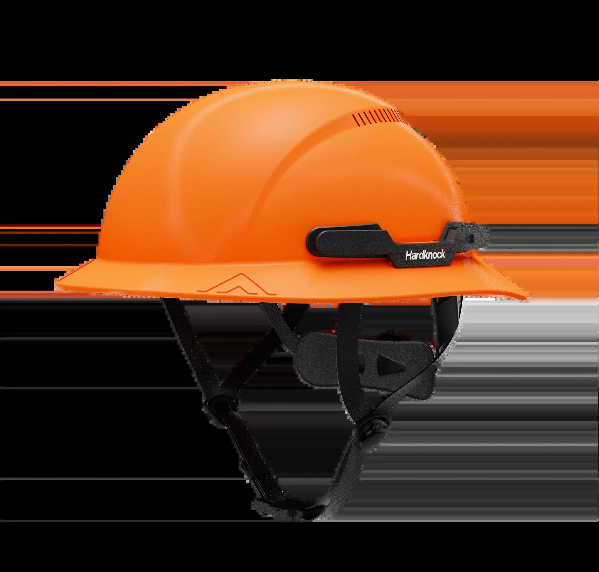 Hardknock Resolve - Full Brim - Class C - Type 2 Safety Helmet - Vented - Orange - 100-0-840