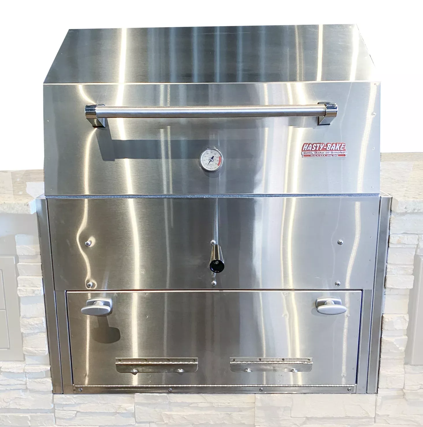 Hasty Bake: Fiesta 271 stainless Steel Built In