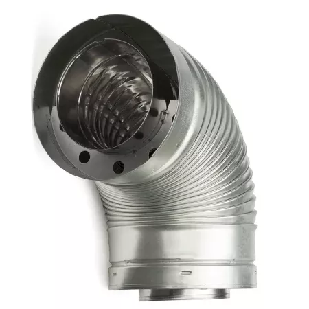 Heat-N-Glo 90 Degree Elbow for DVP Series Vent Pipe