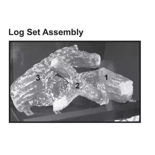 Heatilator Reveal Replacement Logs (SRV4048-057)