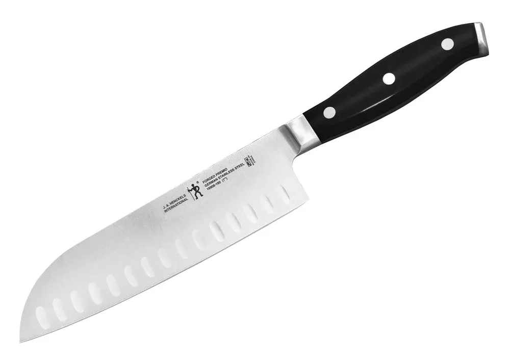 Henckels International Forged Premio 7-Inch Hollow Edge Santoku Knife