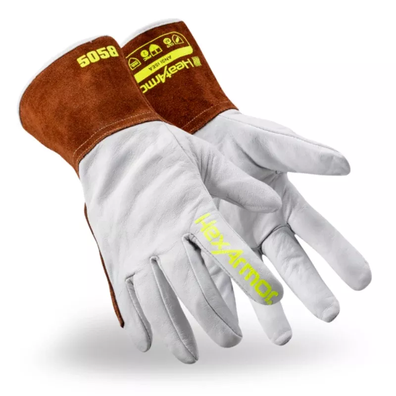 HexArmor HeatArmor FR Welding Glove – ANSI Cut Level – A6 – 5058