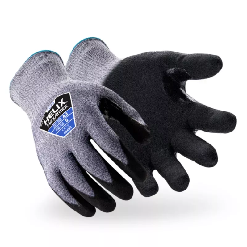 HexArmor Helix Puncture & Cut Resistant Gloves – ANSI Cut Level – A3 – 1073