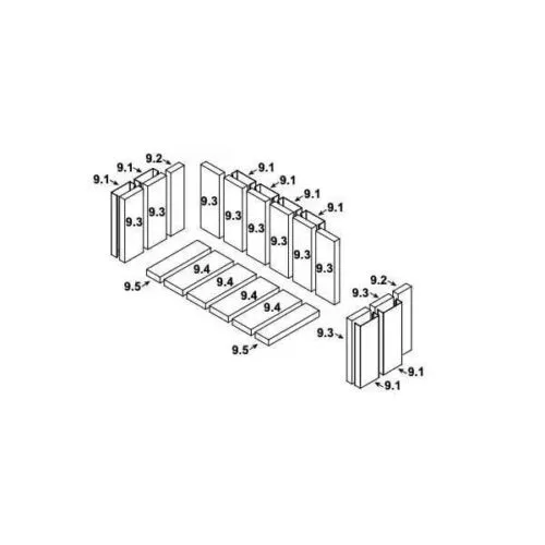 HHT Brick Assembly – C40-C/Northstar-C (SRV4184-016)