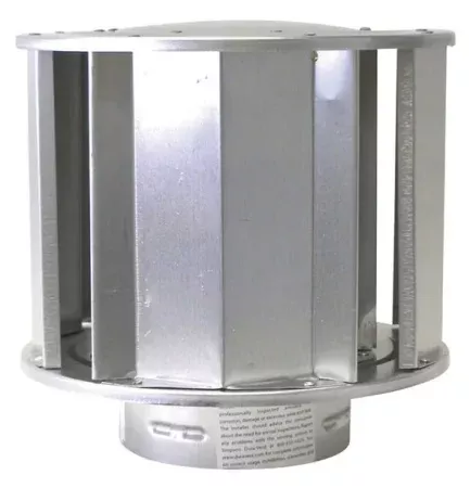 High Wind Vertical Cap For 4″ X 6-5/8″ Direct Vent Pipe