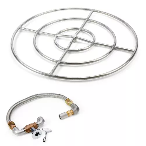HPC Stainless Steel Round Burner Kit 36″