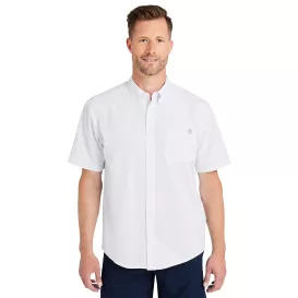 HUK H150154 Kona Solid Short Sleeve Shirt - White
