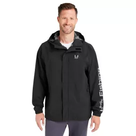 HUK H400159 Storm Rain Jacket - Black