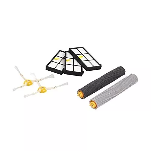 iRobot Roomba Authentic Replacement Parts – Roomba 800 and 900 Series Replenishment Kit (3 AeroForce Filters, 2 Spinning Side Brushes, and 1 Set of Multi-Surface Rubber Brushes)