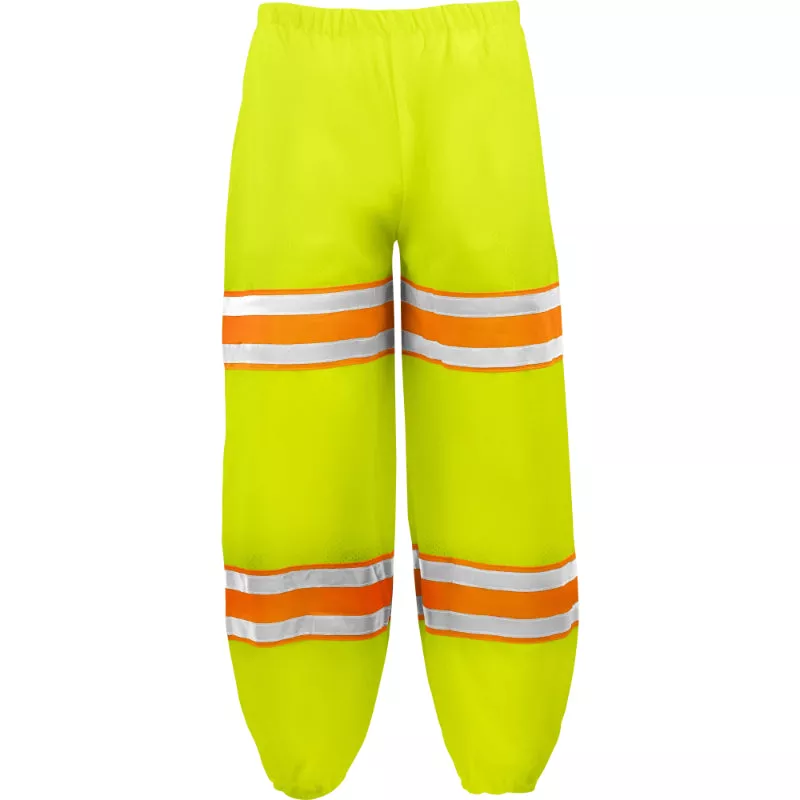 Ironwear High Visibility Polyester Mesh Reflective Work Pants - ANSI Class E - 1274