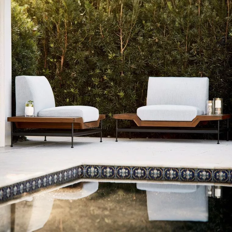 Jensen Jett Lounge Chair with Ipe Table Top