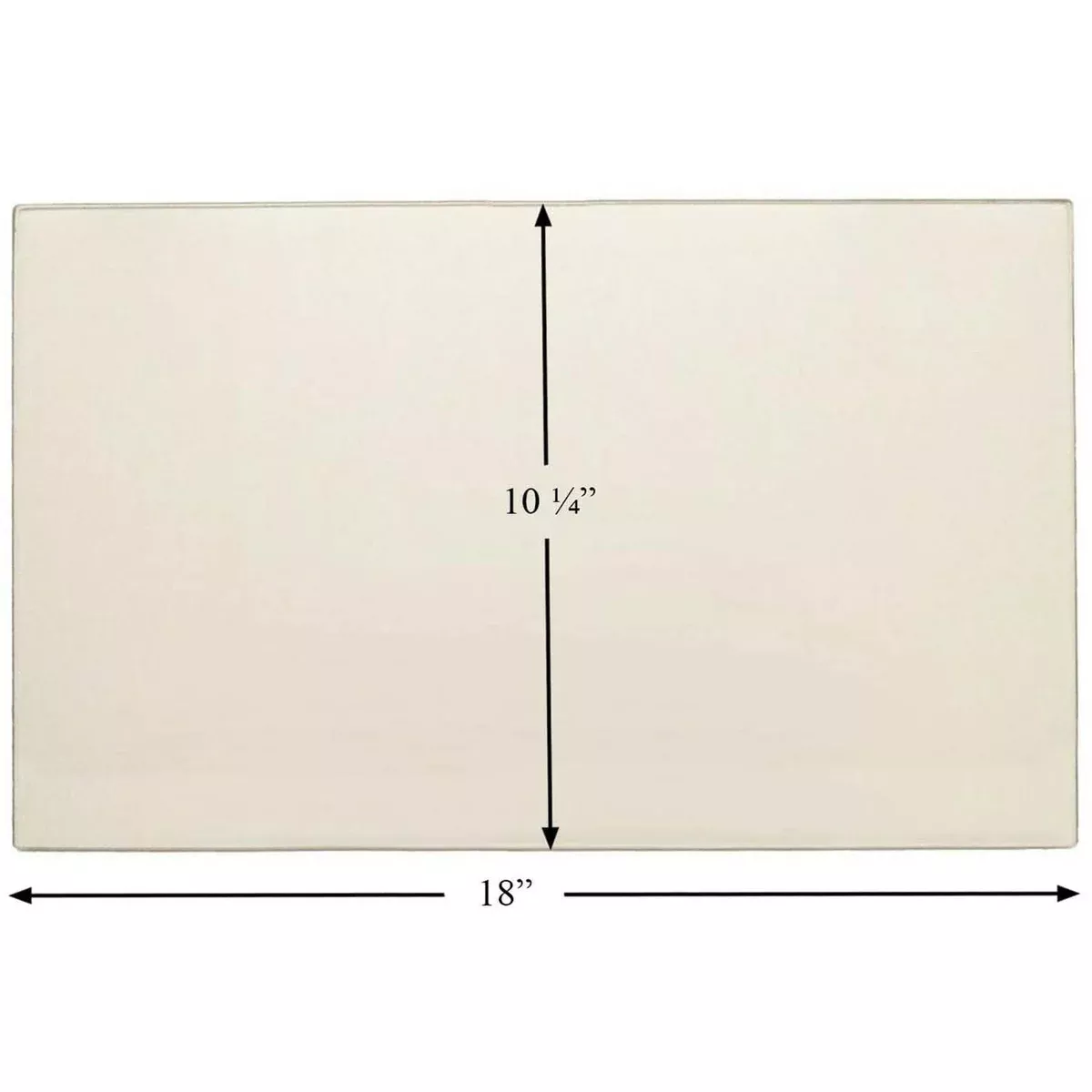Jotul #20 Stove Glass (18" x 10 1/4"): 4774798