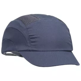 JSP 282-AAL150 HardCap Essential Baseball Bump Cap - Short 2" Brim - Navy