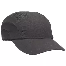 JSP 282-AAL170 HardCap Essential Baseball Bump Cap - Standard 2.75" Brim - Black