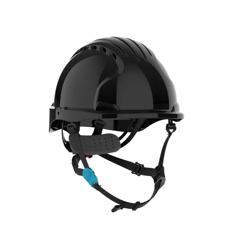 JSP Evolution Deluxe Short Brim Vented Safety Helmet - ANSI Class C - 280-EV6252SV-CH