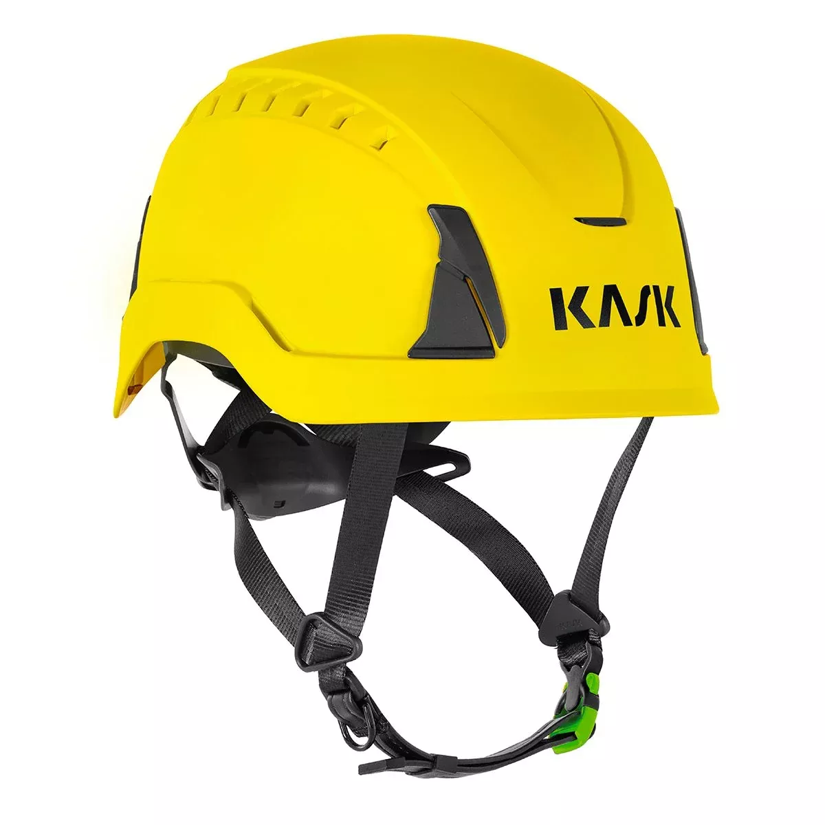 Kask Primero Air Type I Class C Vented Yellow Safety Helmet - WHE00119-202