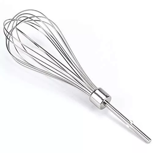 Kitchen Aid Hand Mixer Attachments KHMPW Stainless Steel Pro Whisk Egg Beater replaces KHM512BM,AP5644233,PS4082859,KHM2B