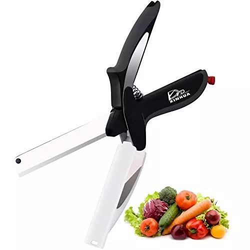 Kitchen Food Cutter Chopper Clever Kitchen Knife with Cutting Board