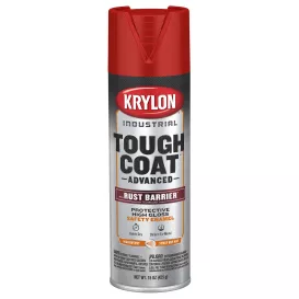 Krylon K00639008 Tough Coat Advanced with Rust Barrier Technology – Gloss Safety Red