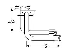L-shaped Venturi Pair, Arkla, Broilmaster, El Patio