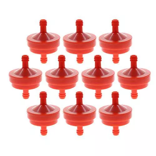 Lawn Mower 1/4″ Inline Gas Fuel Filter Replacement for Briggs Stratton 298090
