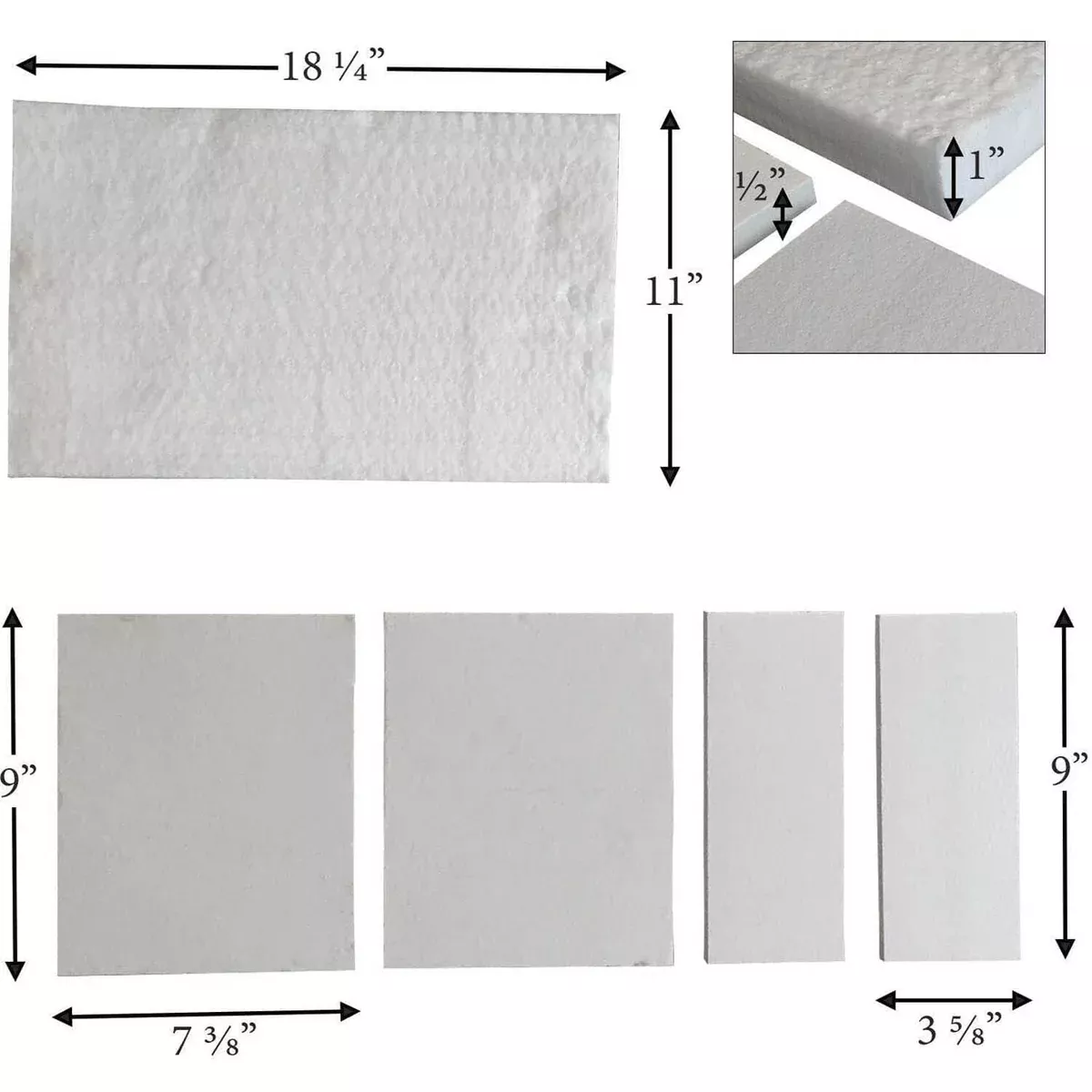Lennox /Ironstrike / Country Striker Baffle & Blanket Set: H8016-AMP