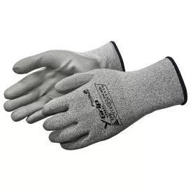 Liberty Safety 4968 Y-Grip Polyurethane Cut Resistant Work Gloves – Gray