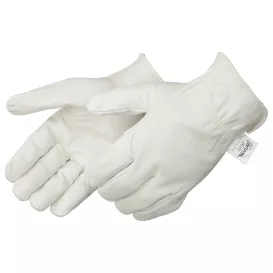 Liberty Safety 6108 Kevlar Sewn Premium Grain Cowhide Leather Driver Gloves