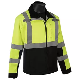 Liberty Safety C16728GX HiVizGard Class 3 Waterproof Softshell Jacket