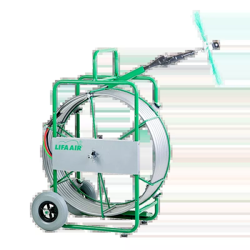 Lifa Air Combi Cleaner 15 Air Powered HVAC Duct Cleaning Brush System