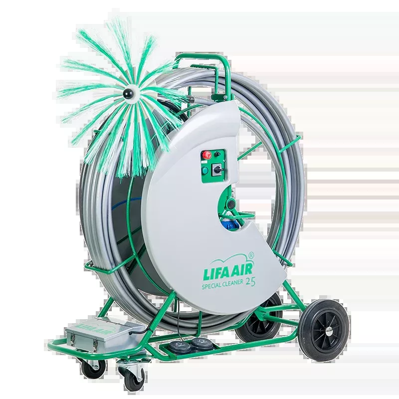 LIFA Air Special Cleaner 25 Multi Brushing Machine for HVAC Air Duct Cleaning