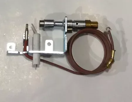 Manual Control Natural Gas Log Pilot Light Assembly
