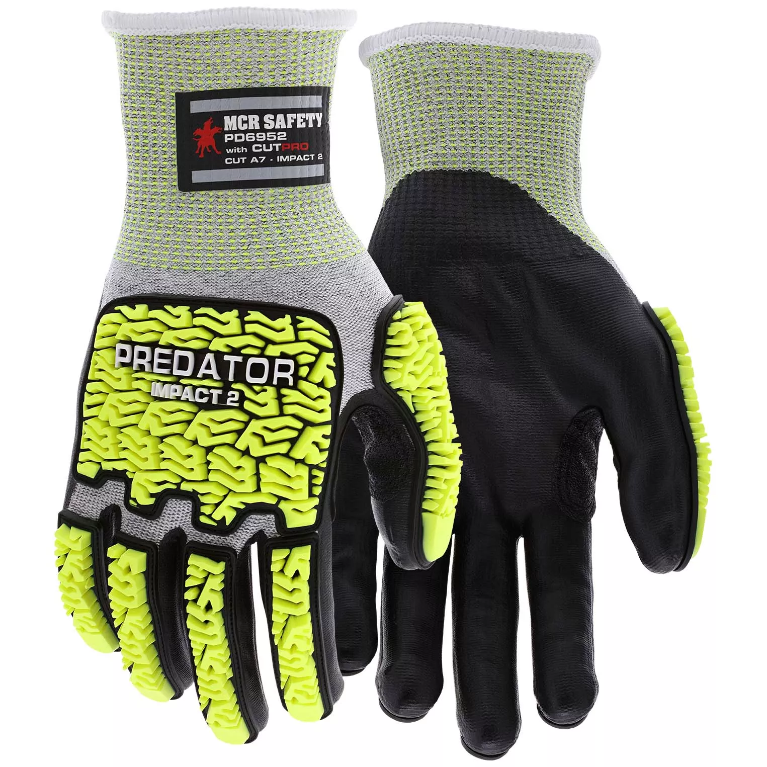 MCR Safety PD6952 Predator Mechanics Bi-Polymer Coated Gloves – Previous Version