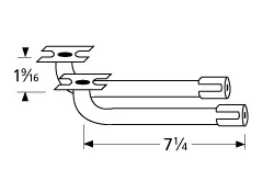MHP, PGS L-shaped Venturi Pair – 78002