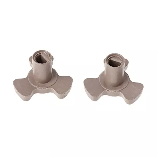 Microwave Oven Turntable Roller Guide Support Coupler Tray Shaft 2Pcs 17mm (Coupler Mount)