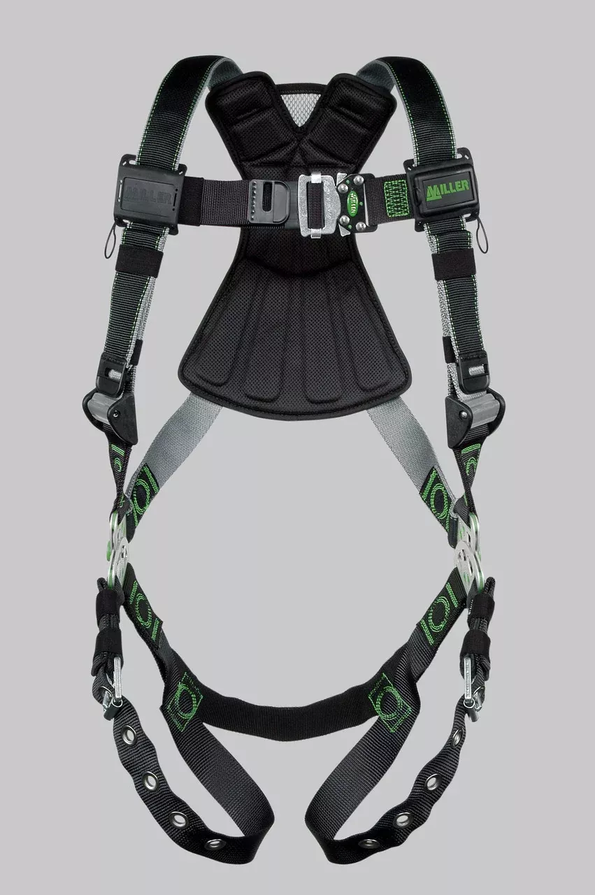 Miller Revolution DualTech Harness with Tongue Leg Strap - Small/Medium - RDT-TB/S/MBK
