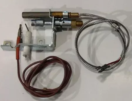 Millivolt Natural Gas Log Pilot Light Assembly