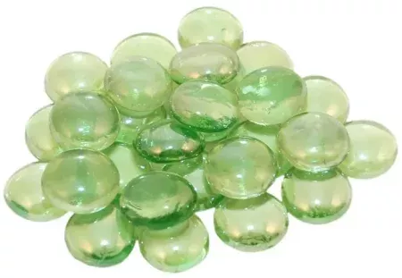 Mint Glass Fire Gems