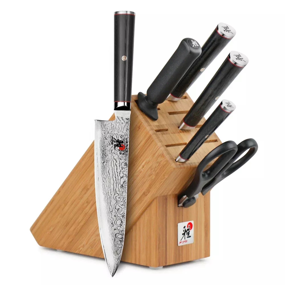 Miyabi Kaizen 7-Piece Knife Block Set