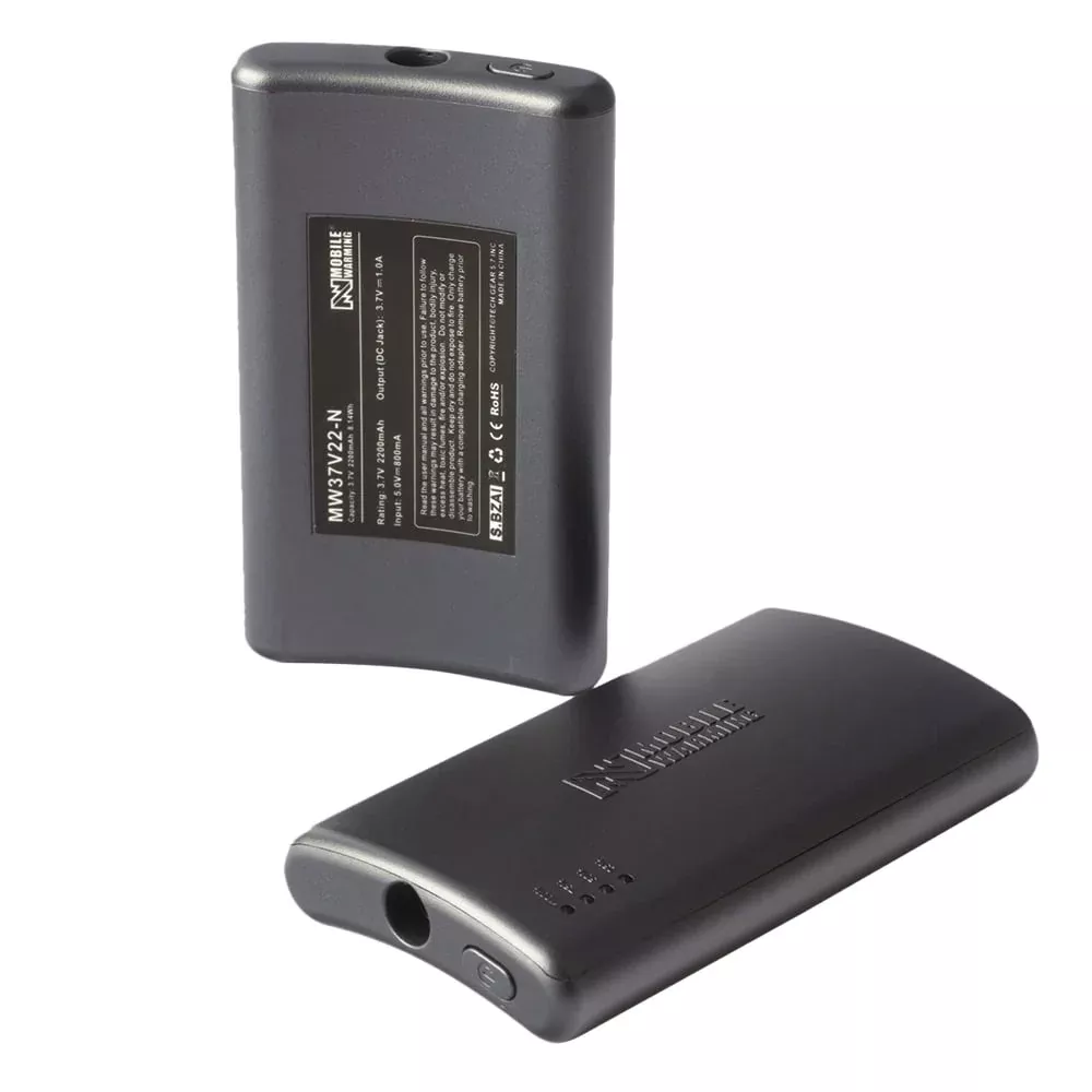 Mobile Warming MWCB37V20 2-pack 3.7-volt Bluetooth Battery and Cable