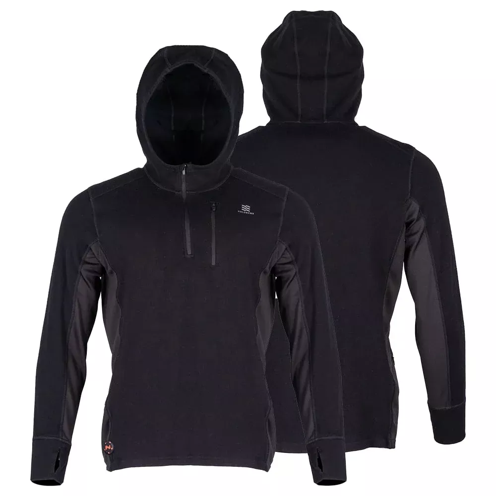 Mobile Warming MWMT14 Merino Men’s Contour Fit Heated Baselayer Shirt
