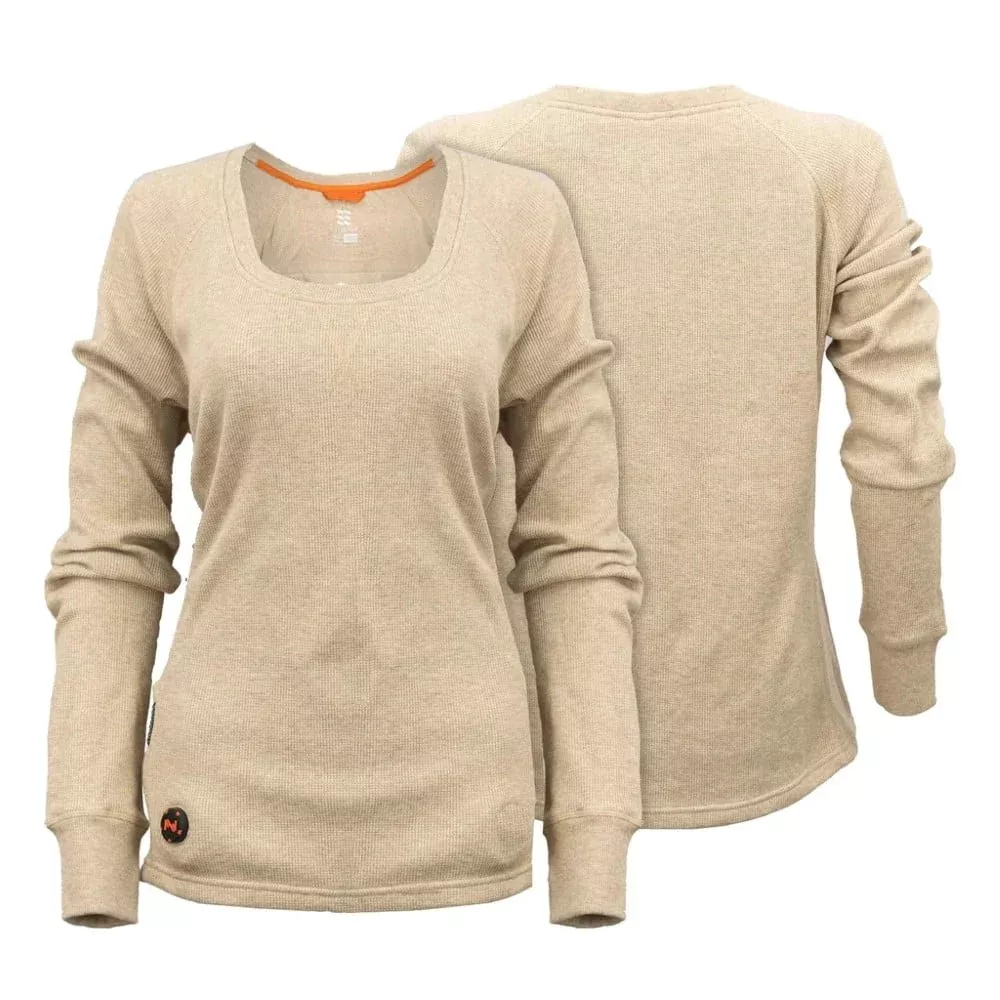 Mobile Warming MWWT2718 Thermick 2.0 Women’s Poly Blend Heated Shirt