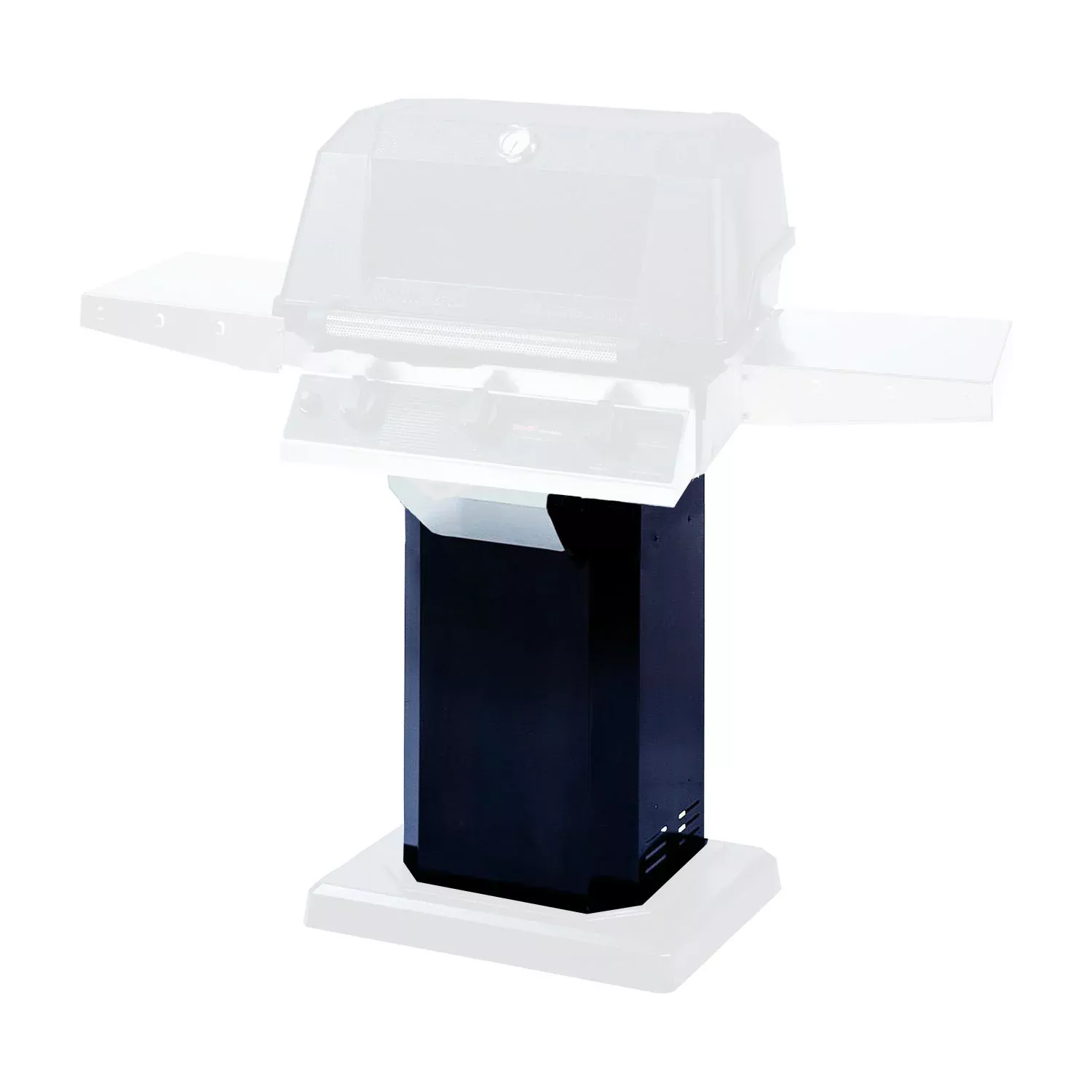 Modern Home Products Black Aluminum Column for MHP Grill Bases
