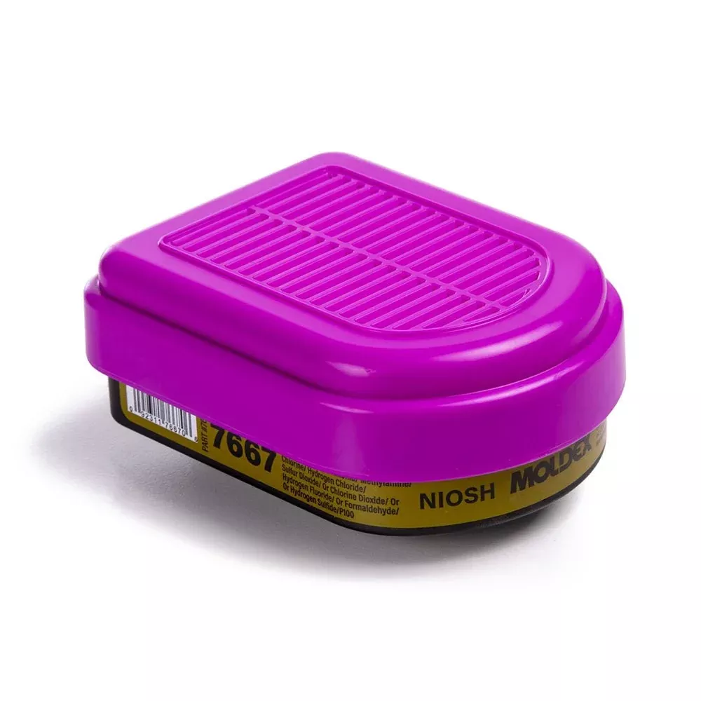 Moldex 7667 Multi-Gas Cart/P100 Combo, 1 pair