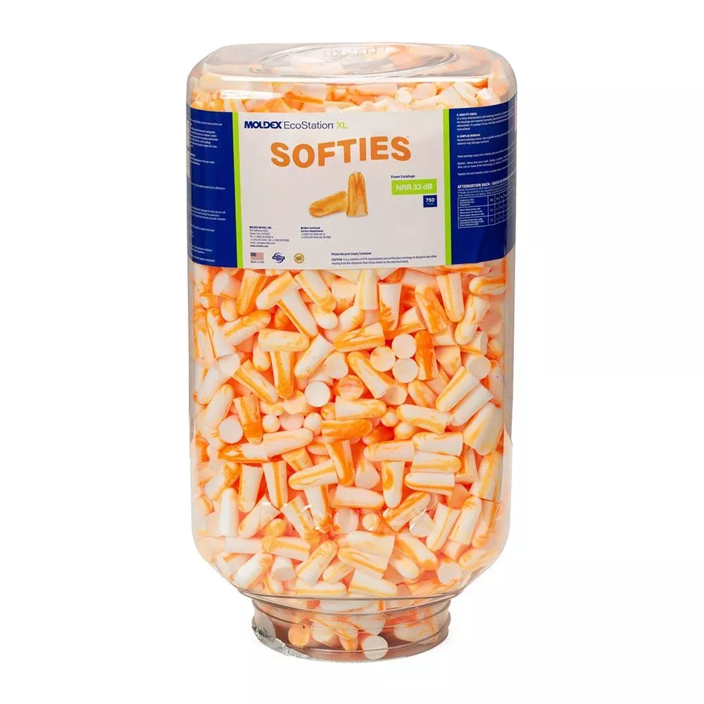 Moldex Softies EcoStation XL 6532 Earplug Dispenser Refill (750 pairs)