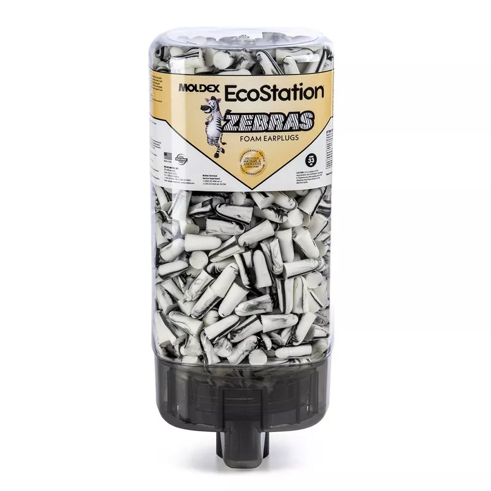 Moldex Zebras EcoStation 6709 Earplug Dispenser, NRR 33 (500 pairs)