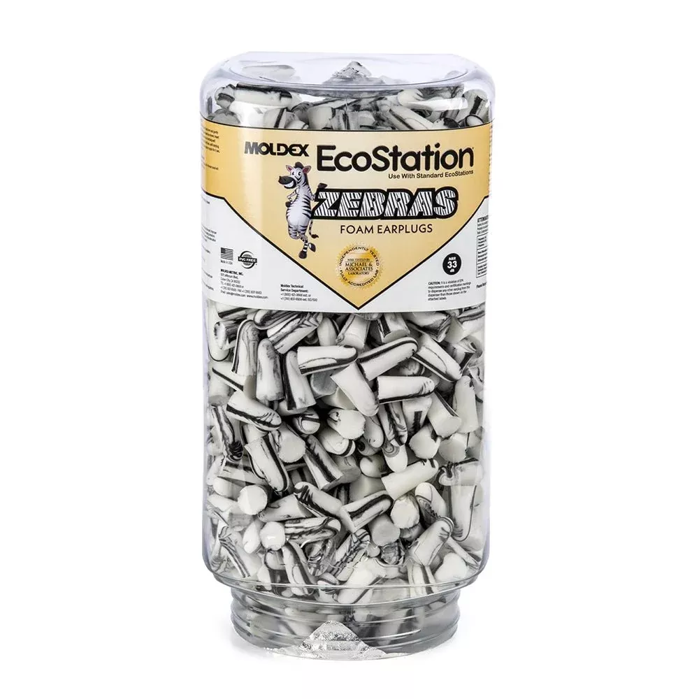 Moldex Zebras EcoStation 6710 Earplug Dispenser Refill (500 pairs)