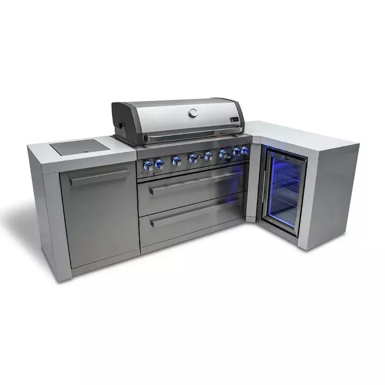 Mont Alpi 805 Deluxe Island w/ Fridge - MAI805-D90FC