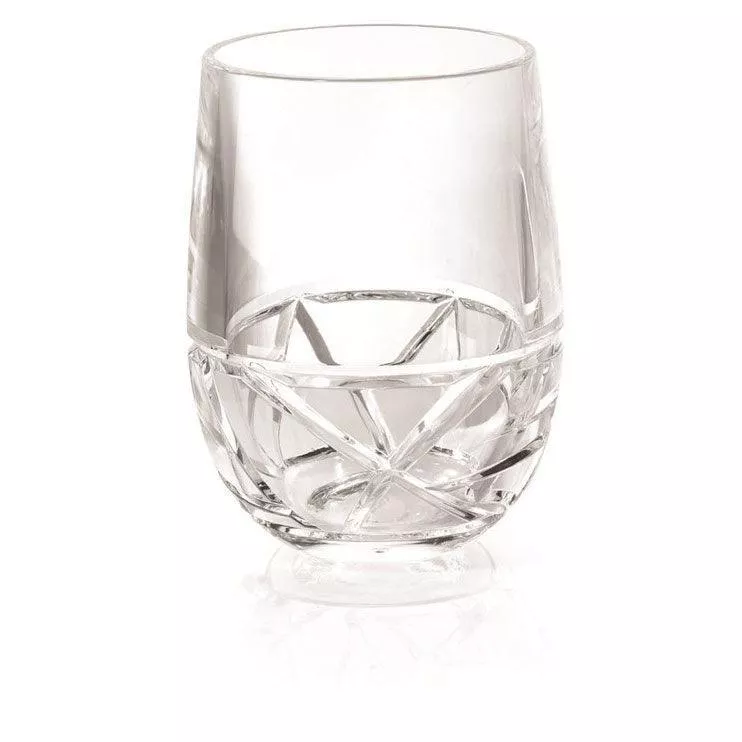 Mosaic 10oz Acrylic Clear Tumbler